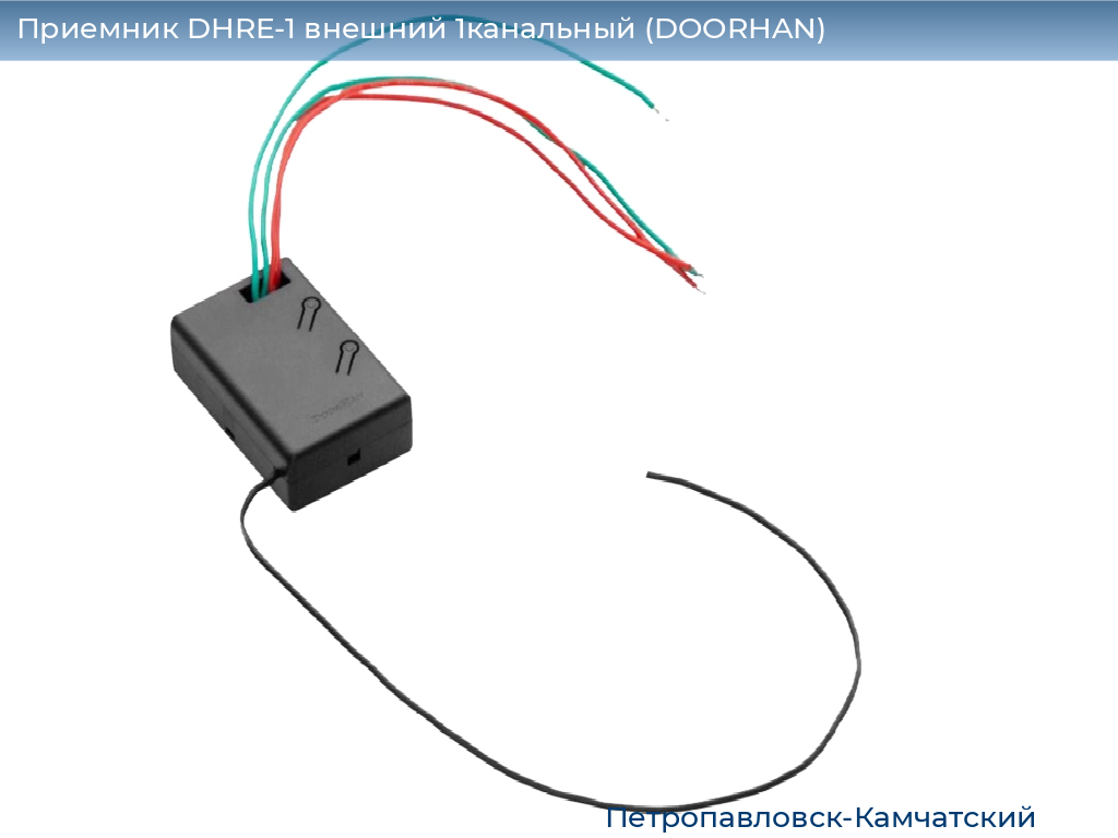 Приемник DHRE-1 внешний 1канальный (DOORHAN), petropavlovsk-kamchatskiy.doorhan.ru